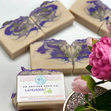 (Only 1 Left) Lavender Fields ~ Handmade Goats Milk Cold Process Soap