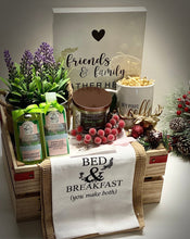 Conjunto de regalo navideño: amigos y familiares bienvenidos