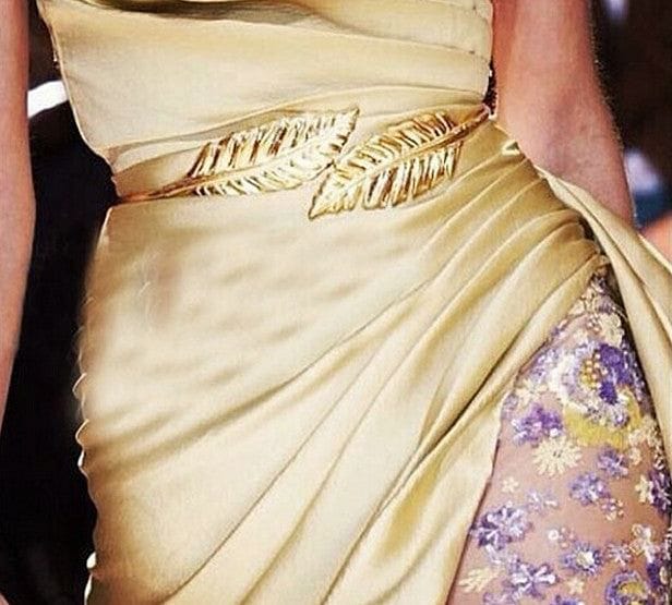 Got Me Twisted Gold Leaf belt Got Me Twisted Gold Leaf belt