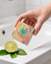 Pink Lotus & Lime | Handmade Cold Process Soap