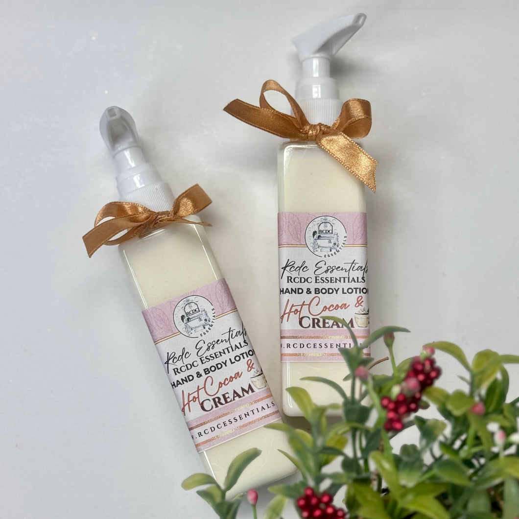 Hot Cocoa & Cream~ Luxury Natural Hand & Body Lotion