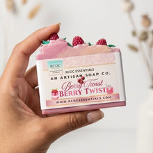 Berry Twist ~ Jabón elaborado en frío hecho a mano