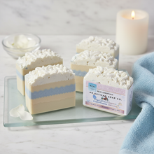 (2 extremos cortados a la IZQUIERDA) Suéter de invierno ~ Jabón en barra de leche de cabra elaborado a mano con proceso en frío