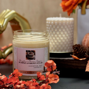 Pumpkin Brown Sugar ~ Natural Hand Poured Soy Candle