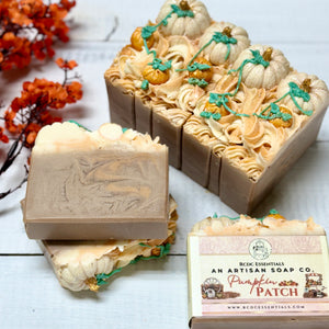 Pumpkin Patch ~ Handmade Cold Process Bar Soap