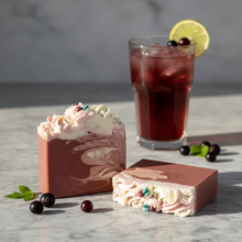 (SOLO 1 QUEDA) Mora [Absenta] ~ Jabón en barra de leche de cabra elaborado a mano y procesado en frío