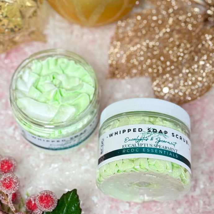 Eucalyptus & Spearmint ~ Whipped Soap Sugar Scrub