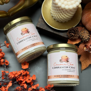 Cinnamon Chai ~ Natural Hand Poured Soy Candle