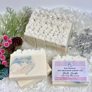 (Only 1 LEFT) Winter Sweater ~ Handmade Cold Process Goat's Milk Bar Soap