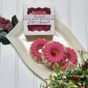 Peppermint Icicle ~ Solid Body Butter Bar
