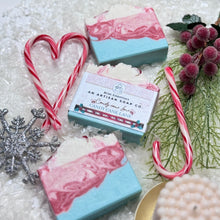 Candy Cane Lane ~ Handmade Cold Process Goat's Milk Bar Soap