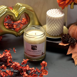 Pumpkin Brown Sugar ~ Natural Hand Poured Soy Candle