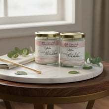 Eucalyptus & Spearmint ~ Natural Hand Poured Soy Candle Med. Jar