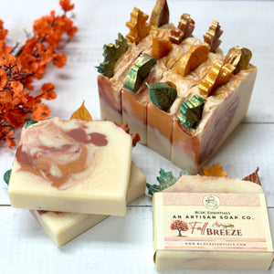 Fall Breeze ~  Handmade Cold Process Bar Soap