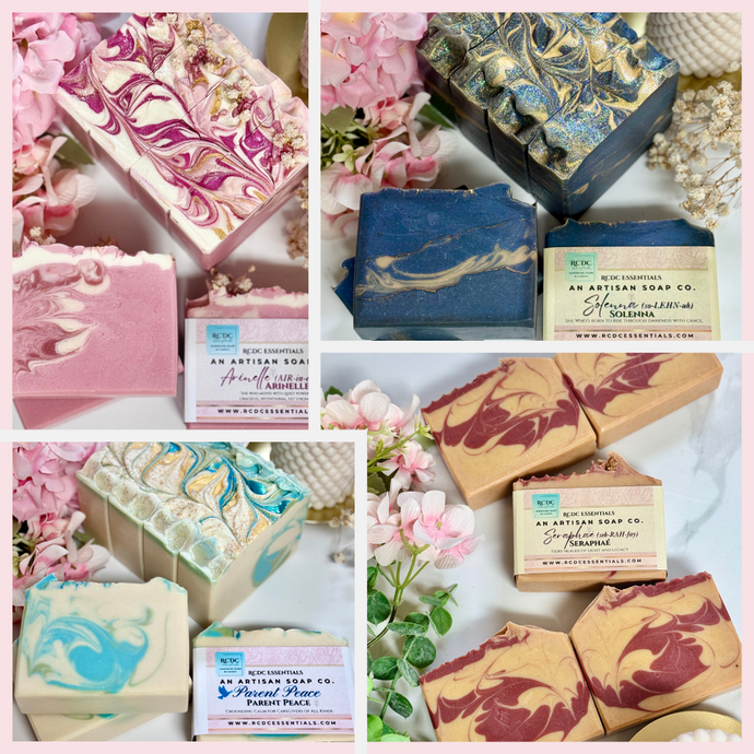 The Soul's Purpose Collection ~ A Ritual Natural Handmade Cold Process Soap Set of 4