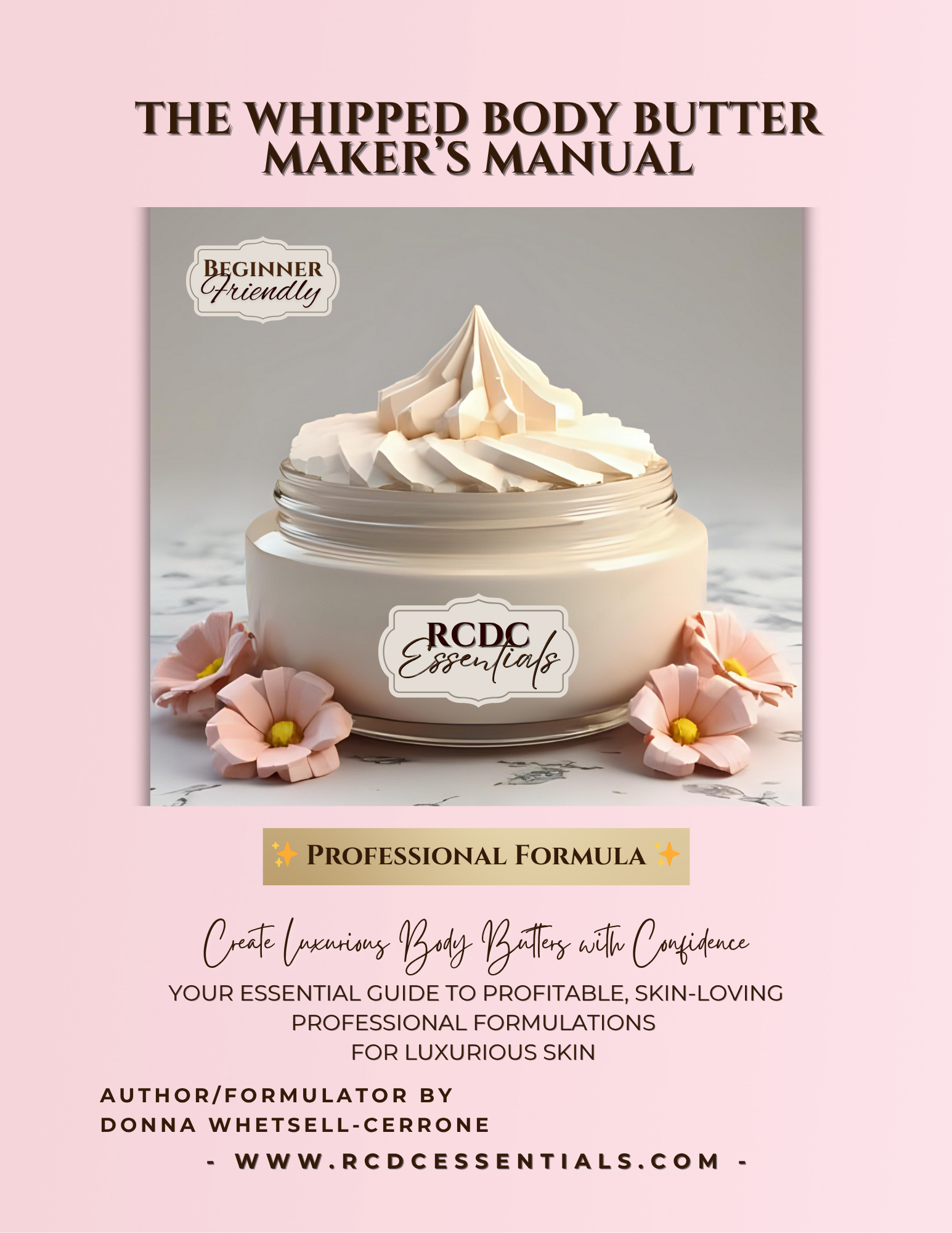 Professional Butter From Kitchen to Cash Whipped Body Butter Recipe ~ Professional Formula ...