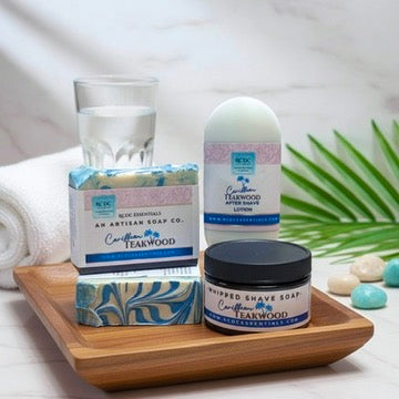 Caribbean Teakwood Grooming ~ Gift Set ( For HIM)