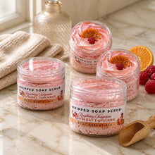 Raspberry Tangerine ~ Whipped Soap Sugar Scrub