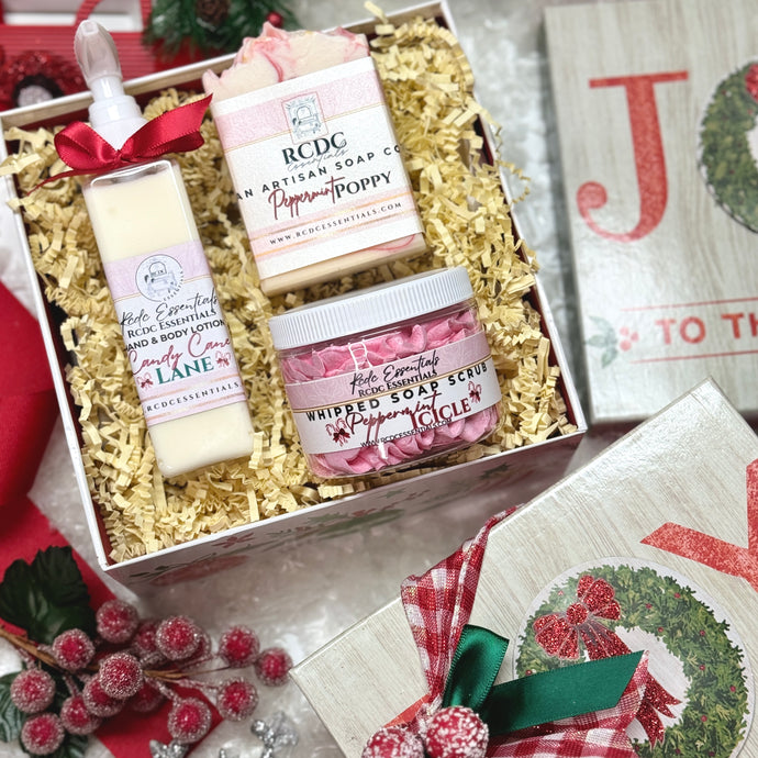 Peppermint Candy Cane ~ Holiday Gift Set