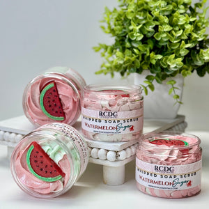 Watermelon Sugar ~ Whipped Soap Sugar Scrub