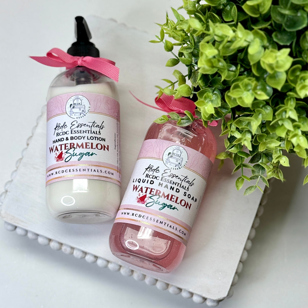 Watermelon Sugar ~ Liquid Hand Soap & Lotion Combo