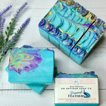 Peacock Feathers~ Handmade Cold Process Soap