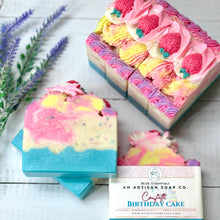 Confetti Birthday Cake ~  Handmade Cold Process Milk Bar Soap