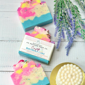 Confetti Birthday Cake ~  Handmade Cold Process Milk Bar Soap