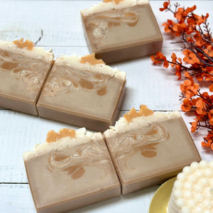 Caramel Pumpkin Brûlée ~ Handmade Cold Process Bar Soap