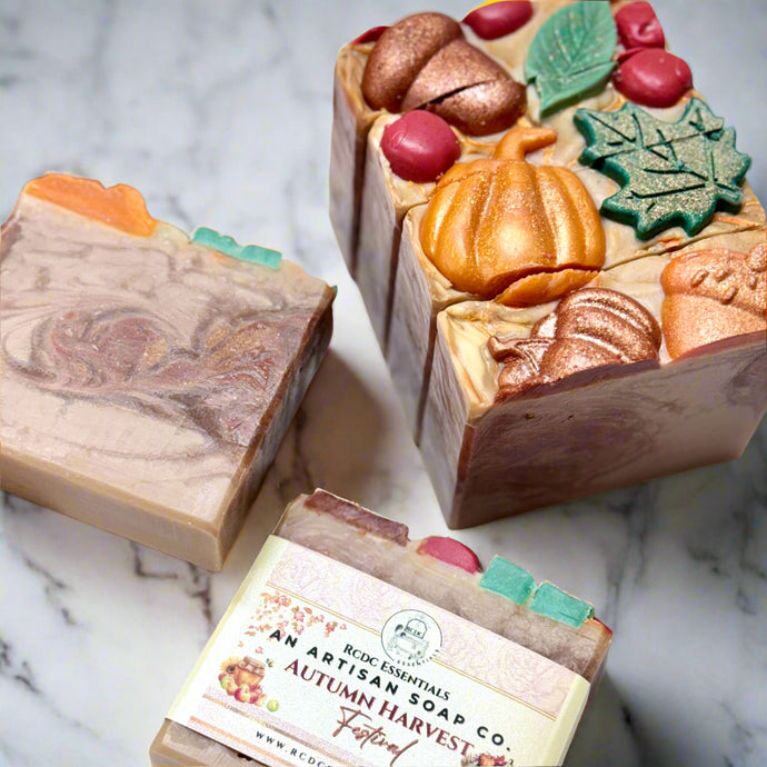 Autumn Harvest Festival ~  Handmade Cold Process Bar Soap