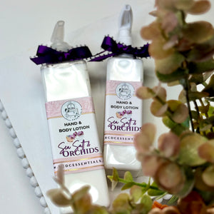 Sea salt & Orchids ~ Luxury Natural Hand & Body Lotion