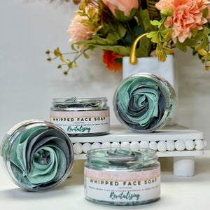 Revitalizing Whipped Face Soap ~ Green Tea Extract & French Green Clay