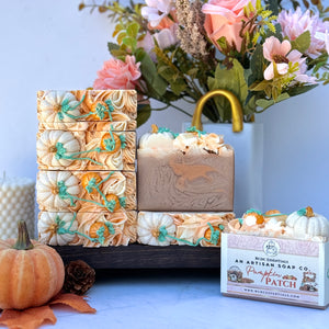 Pumpkin Patch ~ Handmade Cold Process Bar Soap