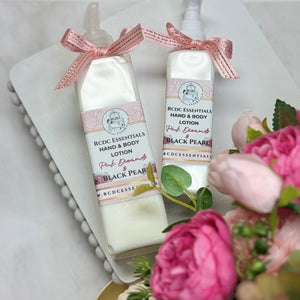 Pink Diamonds & Black Pearl  ~ Luxury Natural Body Lotion