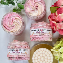 Pink Rose & Orange Blossom Honey ~ Whipped Soap Sugar Scrub