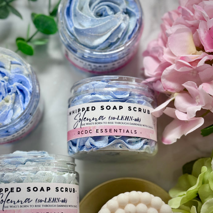 Solenna (so-LEHN-uh) ~ Whipped Soap Sugar Scrub
