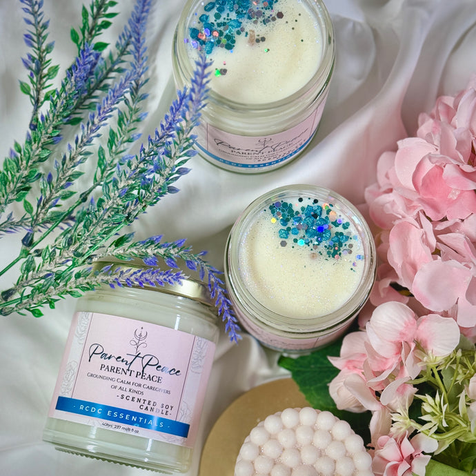 Parent Peace ~ Natural Hand Poured Soy Candle