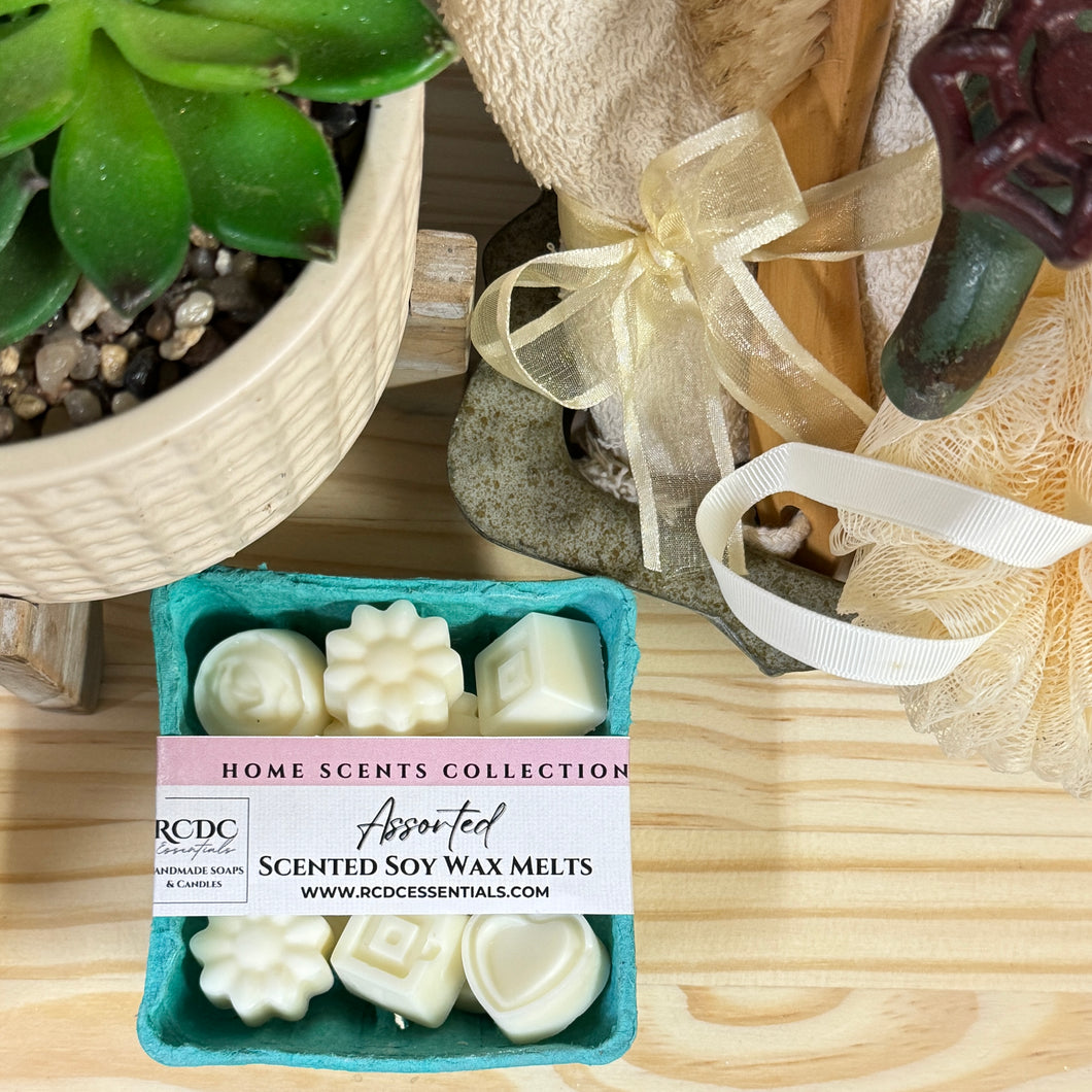 12/$8. Assorted ~ Scented Soy Wax Melts.