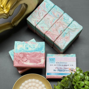 (Agotado) Limonada rosa ~ Jabón natural elaborado a mano en frío