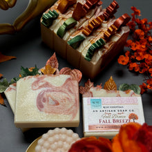 Jabón en barra elaborado en frío y elaborado a mano Fall Breeze