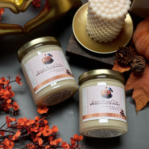 Spiced Honey & Tonka ~ Natural Hand Poured Soy Candle