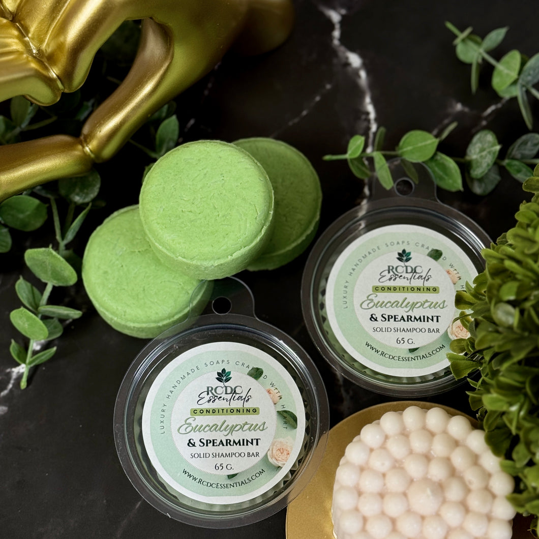 Eucalyptus & Spearmint ~ Solid Shampoo Bar Conditioning Bar