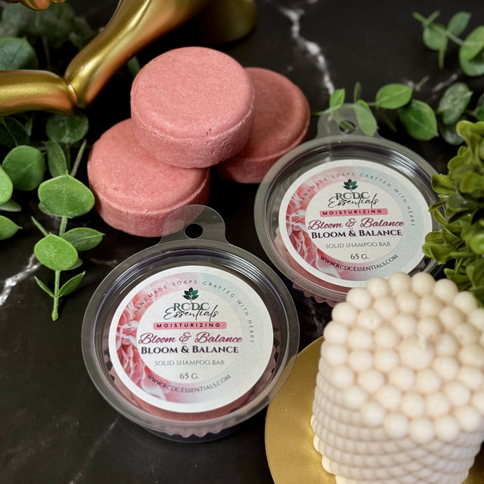 Bloom & Balance ~ Solid Shampoo Bar Moisturizing Bar