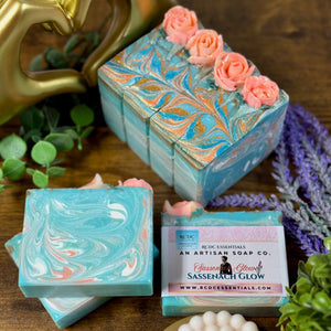 (SOLO QUEDA 1) Willow &amp; Wisteria ~ Jabón natural elaborado a mano en frío