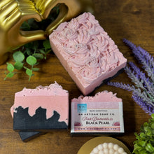 Pink Diamonds & Black Pearl ~ Natural Handmade Cold Process Soap