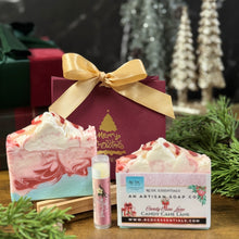 Christmas Grab Gift Set ~ Soap & Lip Balm Combo