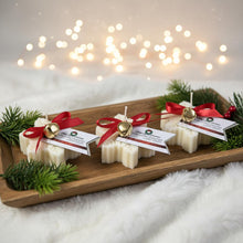 Vela de soja con forma de pilar de burbujas estética de Cranberry Woods/plato dorado redondo