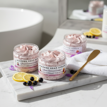Black Currant Cocktail ~ Whipped Soap Sugar Scrub