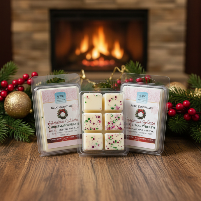 Christmas Wreath ~ Scented Melting Wax Tarts