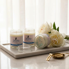 Granja de árboles de Navidad ~ Vela de soja natural vertida a mano en tarro mediano